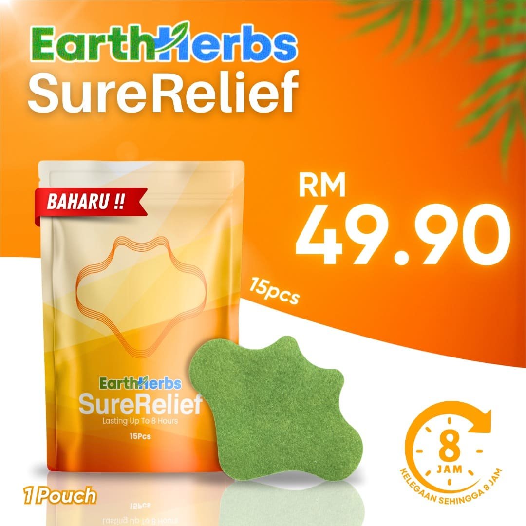 EarthHerbs SureRelief Knee Patch