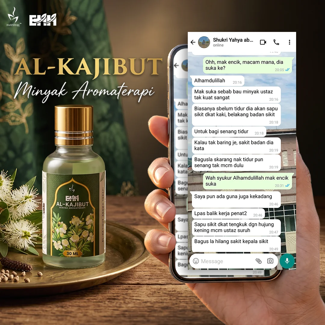 Perkongsian pelanggan Al-Kajibut — testimoni 4